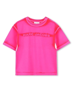 Футболка из хлопка с короткими рукавами, черный Marc jacobs