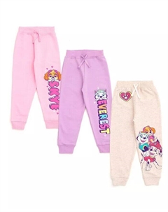 Комплект из 3 флисовых штанов для девочек до 2 лет (от 2 лет до 7–8 лет), мультиколор Paw patrol