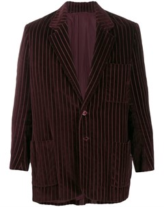 Фактурный полосатый пиджак 1990 х годов A.n.g.e.l.o. vintage cult