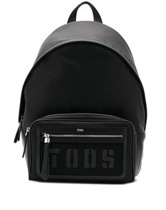 Tod s рюкзак с логотипом один размер черный Tod's