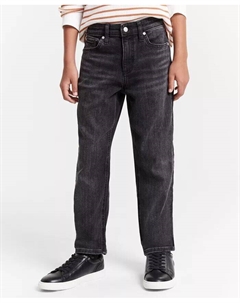 Джинсы узкого кроя Brooklyn для маленьких и больших мальчиков, черный Epic threads