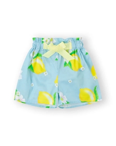 Шорты для девочки из хлопка светло-голубого цвета, светло-голубой Canada house