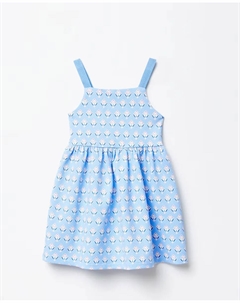 Структурированное платье, синий Сфера