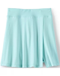 Активная юбка с разрезом на подоле для девочек, фиолетовый Lands' end