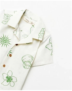 Рубашка с принтом, цвет Crudo Сфера