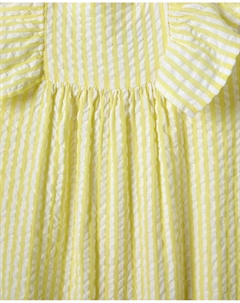 Комбинезон для девочки с оборкой, желтый Baby el corte inglés