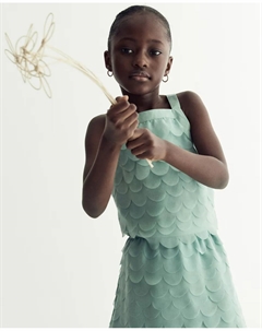 Юбка-лепесток, бирюзовый Сфера