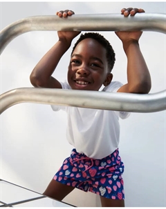 Шорты-бермуды для мальчиков с принтом клубники, темно-синий Kids el corte inglés