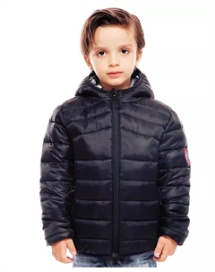 Двусторонняя легкая куртка-пуховик для мальчиков, зеленый Rokka&rolla