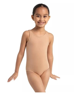 Базовый купальник для девочек-команд, белый Capezio