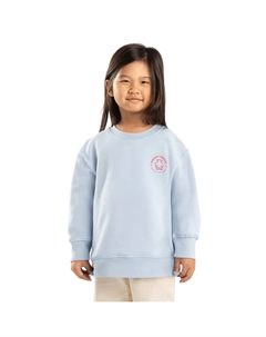 Толстовка Gummy-G для девочек с круглым вырезом, синий Siroko