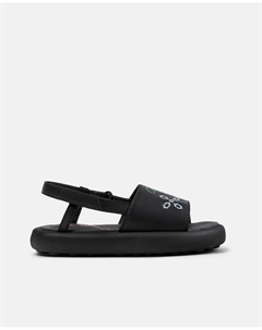 Кожаные сандалии для девочек Pelotas Flota Twins, черный Camper