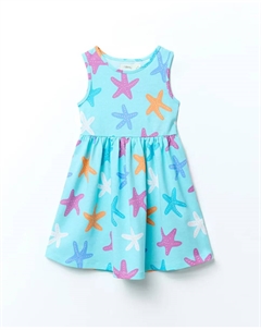 Платье с принтом, бирюзовый Сфера