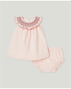 Платье для девочки в стиле «соты», розовый Coconut el corte inglés