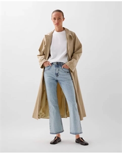 Женские расклешенные хлопковые джинсы-клеш, синий Scalpers