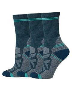 Носки Hike Light Cushion Crew Socks Multipack, цвет Twilight Blue Smartwool