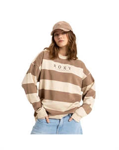Женская толстовка Strictly Stripes, бежевый Roxy