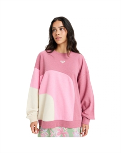 Женская толстовка Happy Daize, розовый Roxy