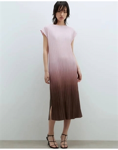 Платье-туника со складками, цвет Rosa claro Сфера