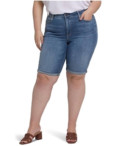 Шорты Plus Briella Denim Shorts In Barcelona Breeze, цвет Barcelona Breeze Nydj