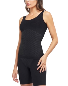 Футболка без рукавов из хлопка Supima, черный Spanx