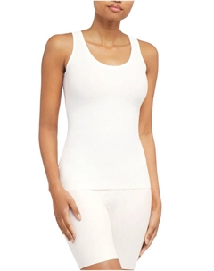 Футболка без рукавов из хлопка Supima, белый Spanx