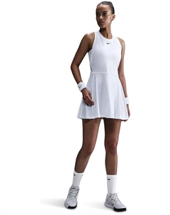 Платье Dri-FIT Victory Dress, цвет White/Black Nike