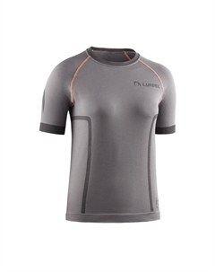 Футболка женская Halo с короткими рукавами Mountain, серый Lurbel