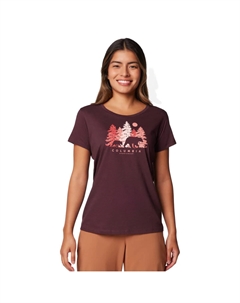 Женская футболка Daisy Days, красный Columbia