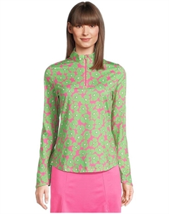 Рубашка Floral Printed Sun Protection Shirt, цвет Cheeky Pink Callaway