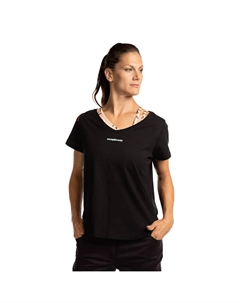 Женская футболка Garbi Comb, черный/розовый Trangoworld