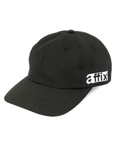 Affix кепка с логотипом один размер черный Affix