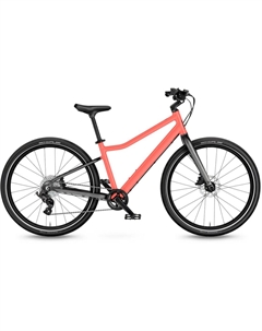 Детский велосипед Explore 5 - 24 дюймов - Diamant - 2025, цвет Orange|neon coral Woom