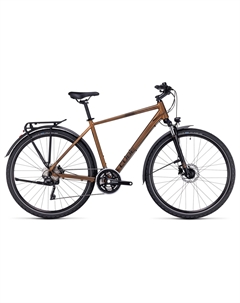 Треккинговый велосипед Nature Pro Allroad - 28 дюймов - Diamant - 2024, цвет Gold|gold´n´black Cube