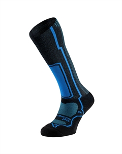 Женские компрессионные носки для катания на лыжах и снегу Alpine W, черный/синий Lurbel