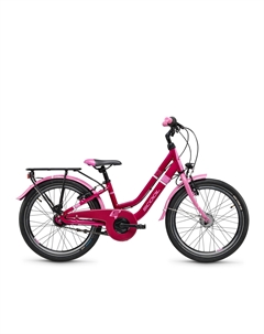 Детский велосипед Junior Bikes KinderfahrradchiX twin 20 дюймов 7-Gang Nexus Pink/Baby Pink S'cool