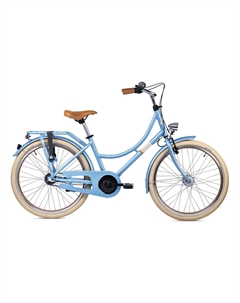 Детский велосипед chiX classic 24 3-Gang - 24 дюймов - Doppelrohr - 2025, цвет Blau|sky blue S'cool