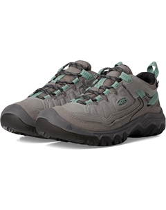 Треккинговые кроссовки Targhee 4 Vent Durable Breathable, цвет Alloy/Granite Green Keen
