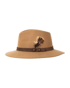 Унисекс модель Дюссель шляпа, коричневый Failsworth