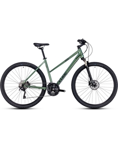 Кроссовый велосипед Nature EXC - 28 дюймов - Damen Sport - 2023, цвет Grün|verde´n´black Cube
