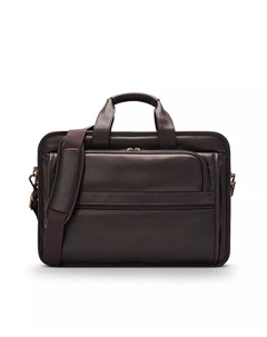 Классический кожаный портфель New York Solo, коричневый