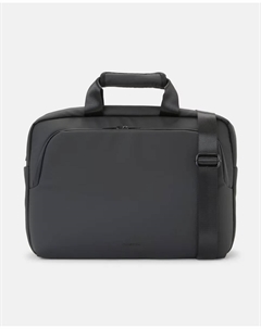 Портфель с прорезиненной текстурой, черный Dustin