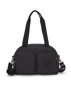 Универсальная сумка через плечо Cool Defea со съемным ремнем с черным принтом, черный Kipling
