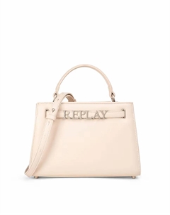 Сумка-трансформер в сумку через плечо с логотипом, цвет Rosa claro Replay