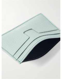 Визитница из натуральной кожи, синий Tom ford