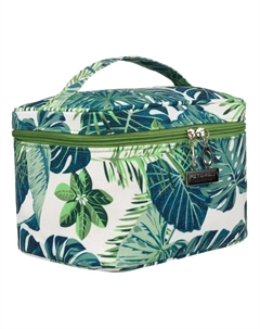 Женская косметичка на молнии, вместительный чехол, дорожный органайзер, зеленая Peterson