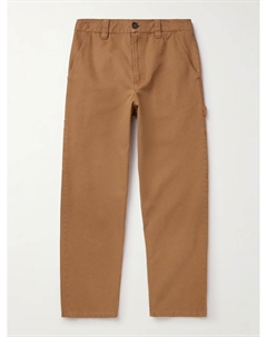 Прямые брюки Fergus из хлопчатобумажной ткани, коричневый A.p.c.