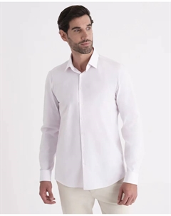 Мужская рубашка с добби, лиловый Calvin klein