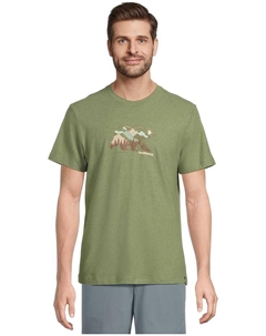 Футболка Bear View Short Sleeve Graphic Tee, цвет Fern Green Smartwool