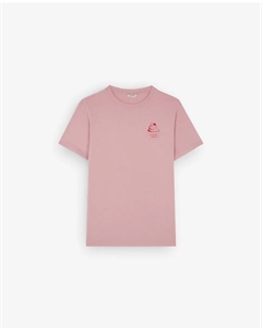 Мужская хлопковая футболка прямого кроя, розовый Scalpers